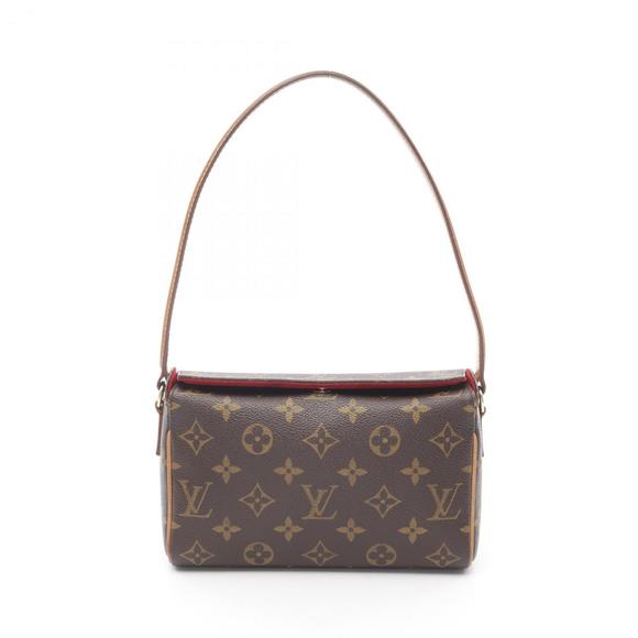 LOUIS VUITTON Brown Monogram Leather Bag - Picture 1 of 10